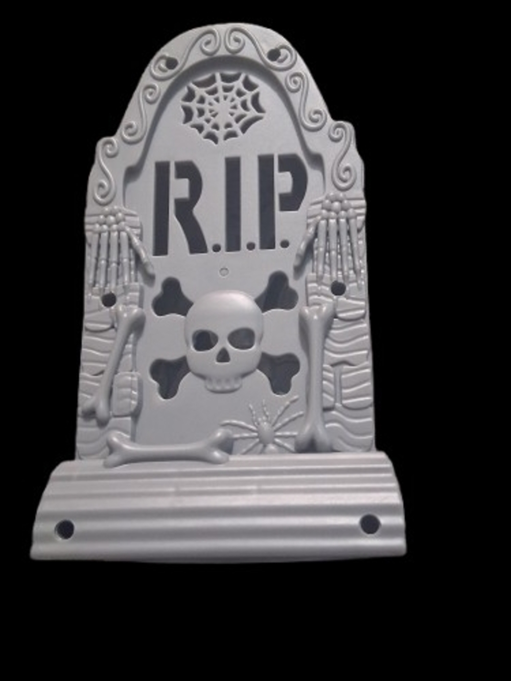 Halloween RIP Tombstone Wall Plaque Lamp ( Battery Powered)